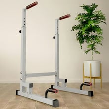 Briony Adjustable Dip Station with Push Bar